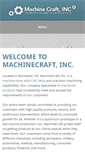 Mobile Screenshot of machinecraft.net
